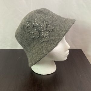 Nine West Wool Felt Cloche Hat
